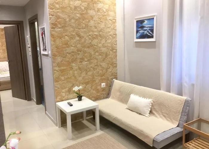 6-stylish Mini-suite For 4 People In Rhodes! شقة *